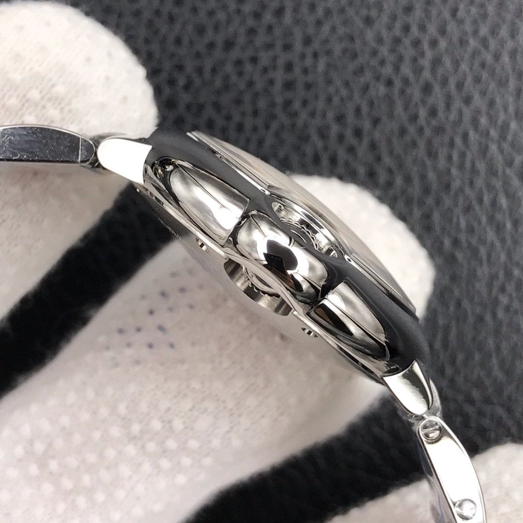 CARTIER BALLON BLEU 33MM AUTOMATIC WHITE DIAL DIAMOND HOUSE MAKER