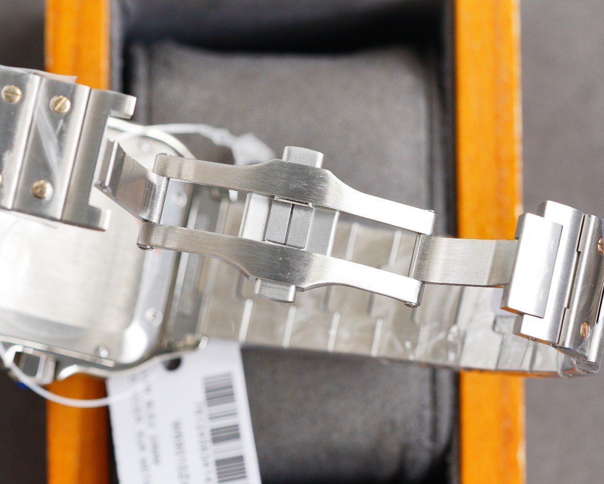 CARTIER SANTOS 40MM TWO-TONE GREEN DIAL LIMITED EDITION