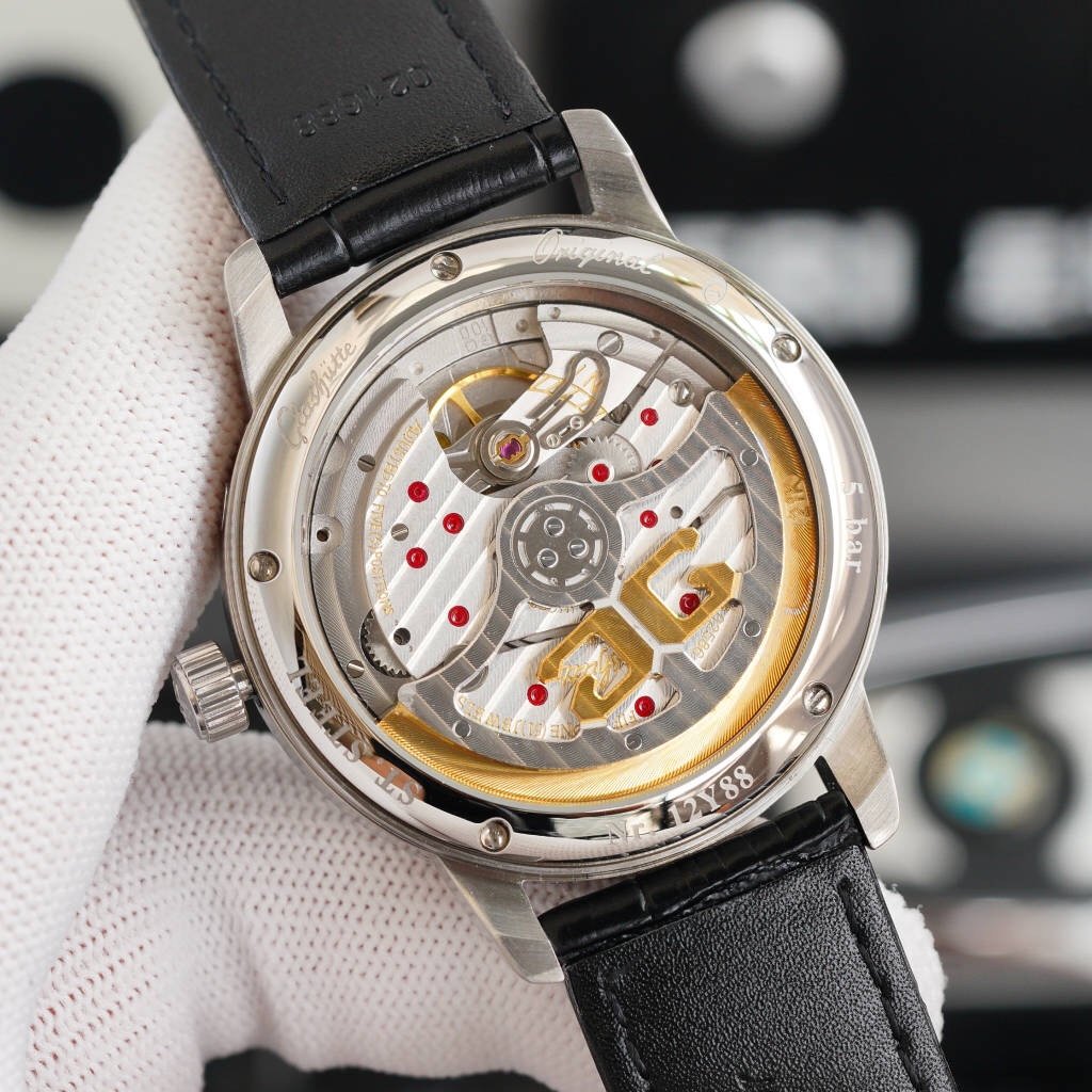 CARTIER SENATOR PANAROMA MOONPHASE STEEL
