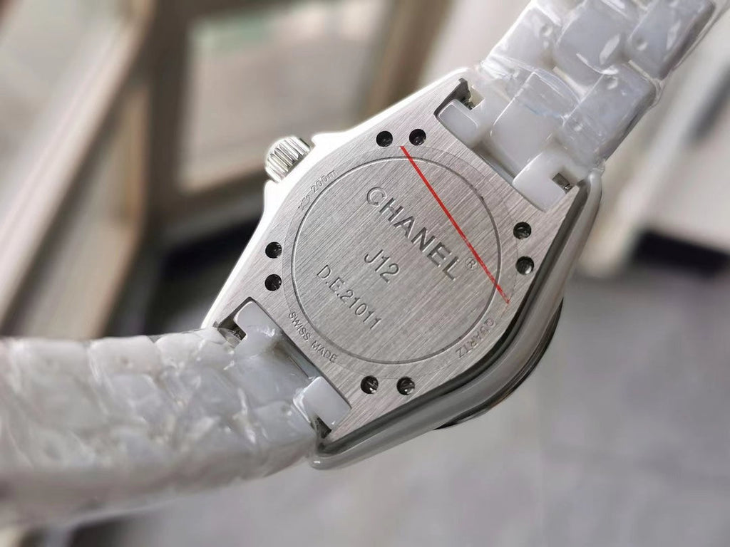 CHANEL J12 38mm Quartz 20Th Anniversary White Ceramic